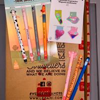 LEGAMI penne + segna libri magnetici!