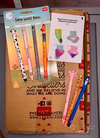 LEGAMI penne + segna libri magnetici!