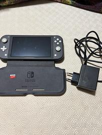 nintendo switch lite con tutti gli accessori