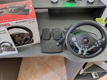  volante e pedali super drive sv250