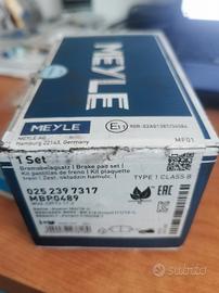 Pastiglie dei freni anteriore Meyle MBP0489