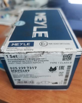 Pastiglie dei freni anteriore Meyle MBP0489