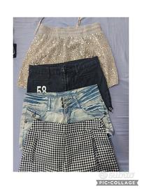 Set 4 pantaloncini donna/ ragazza