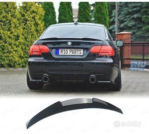 SPOILER ALETTONE BMW E92 LOOK M4 NERO LUCIDO