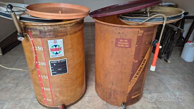 botte in vetro  resina