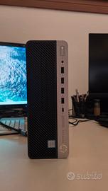 Hp prodesk I5 9500 nvme + Hdd 16/32gb Ram