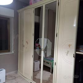 camera da letto completa di letto matrimoniale com