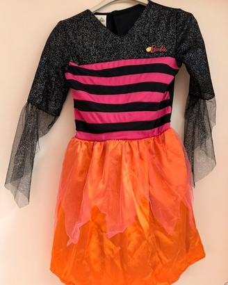 Vestito strega barbie mattel 8-10 anni