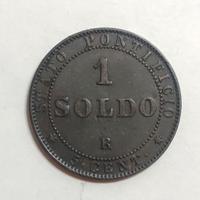 1 SOLDO 1867 PIO IX