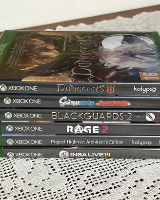 Lotto giochi xbox one