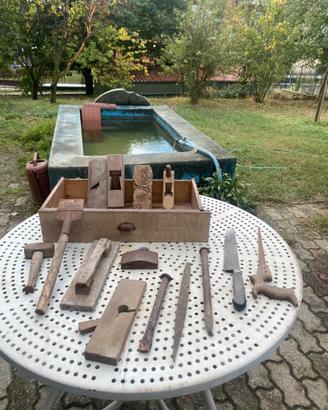 Attrezzi da falegname vintage pialle storiche 1912