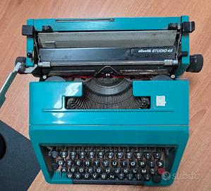 macchina da scrivere olivetti studio 45 