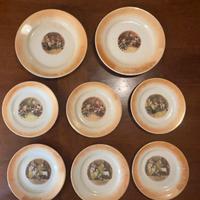 Servizio piatti antiquariato