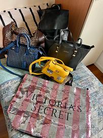 Diverse borse da donna (Guess, Moschino ecc.)