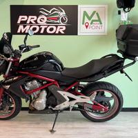 Kawasaki ER 6N + scarico Arrow e bauletto