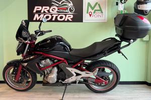 Kawasaki ER 6N + scarico Arrow e bauletto