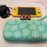 Nintendo Switch Lite + 3 Giochi Originali
