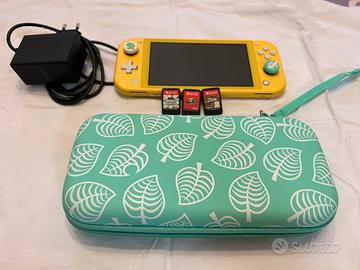 Nintendo Switch Lite + 3 Giochi Originali