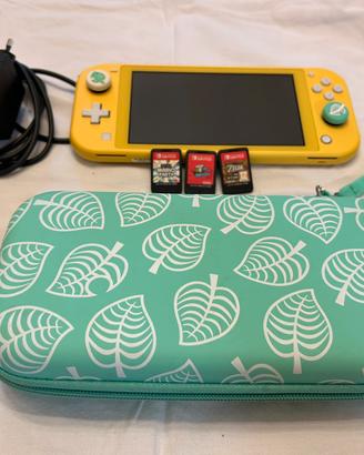 Nintendo Switch Lite + 3 Giochi Originali