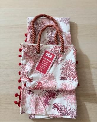 Borsa mare+ telo fouta 100% cotone