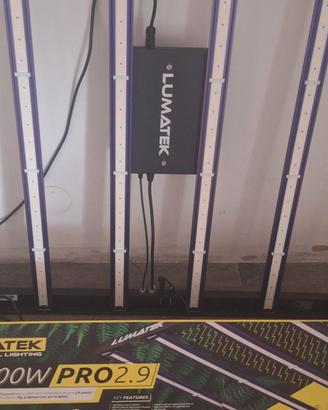 Led Lumatek-pro 2.9 600w seminuovo!