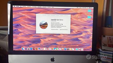 imac 21,5 del 2012 con 12GB di Ram e 120GB SSD