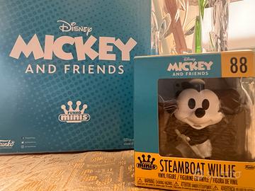 Funko Minis Mickey Topolino 100 anni Steam Boat