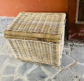 Cassapanca in vimini