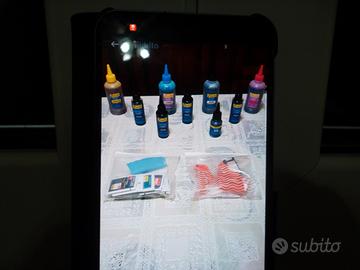 Kit inchiostro per stampanti HP E CANNON 