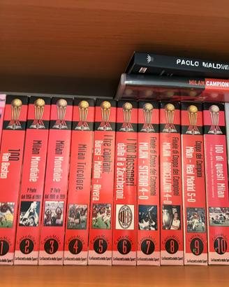Collezione VHS Milan della Gazzetta dello Sport