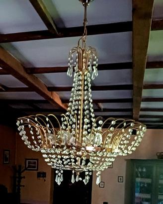 Lampadario swarovski 