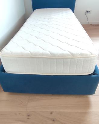 letto singolo imbottito 