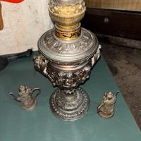 Oggetti in ottone  lume antico da collezione