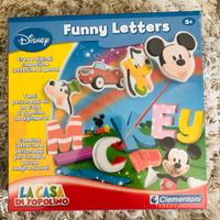 Funny Letters La casa di Topolino NUOVO sigillato