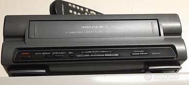 VIDEOREGISTRATORE VHS SIA PORTATILE CHE FISSO+TEL