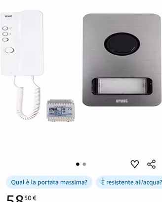 citofono Urmet modello miro e mikra