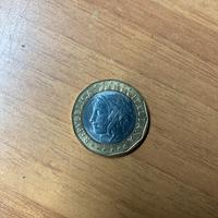 Moneta da lire 1000 Bimetallica.