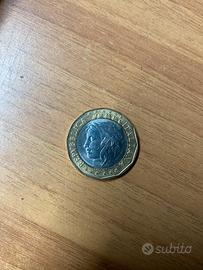Moneta da lire 1000 Bimetallica.