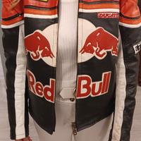 Giubbotto in pelle Red Bull