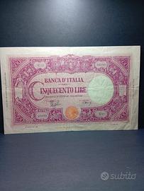 Rara 500 Lire Grande "C" 1943 