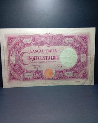 Rara 500 Lire Grande "C" 1943 