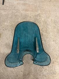 Parabrezza vespa PX azzurrato epoca Olona