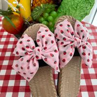 Ciabattine estive con fiocco