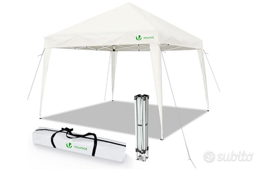 VOUNOT Gazebo Pieghevole da Giardino 3x3 M