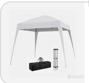 Gazebo bianco pari al nuovo