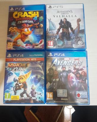 Giochi PS4 e PS5