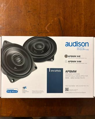 Casse coassiali Audison per mini e bmw serie uno