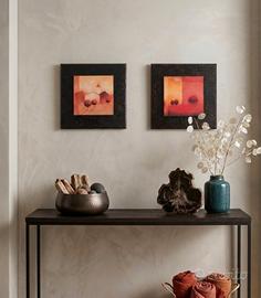 Set 2 Quadri Artigianali Moderni - Paesaggi