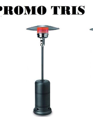 Tris promo stufa da esterno Fungo 12,5kw