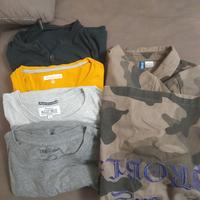 5 capi di abbigliamento ragazzo uomo taglia LM 
